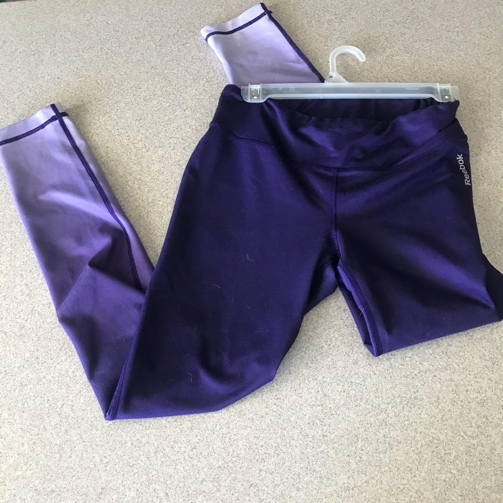 Ombré purple leggings